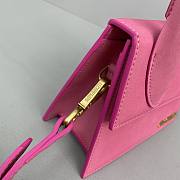 Jacquemus Chiquito Noeud Pink 213BA05 Size 18 Cm - 6