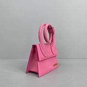 Jacquemus Chiquito Noeud Pink 213BA05 Size 18 Cm - 5