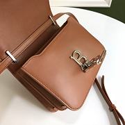 Burberry Small Leather TB Bag Brown Size 21 x 16 x 6 cm - 4