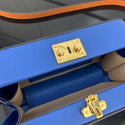Gucci Interlocking G Mini Bag Blue 658230 Size 17 cm - 2