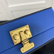 Gucci Interlocking G Mini Bag Blue 658230 Size 17 cm - 3