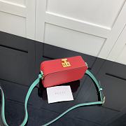 Gucci Interlocking G Mini Bag Red 658230 Size 17 cm - 6