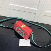 Gucci Interlocking G Mini Bag Red 658230 Size 17 cm - 3