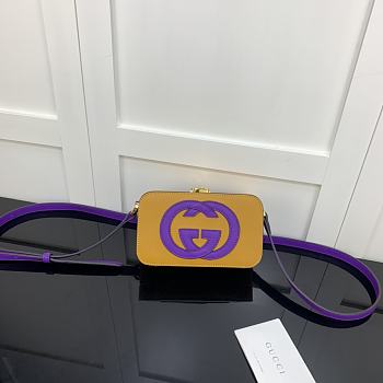 Gucci Interlocking G Mini Bag Yellow 658230 Size 17 cm