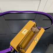 Gucci Interlocking G Mini Bag Yellow 658230 Size 17 cm - 3