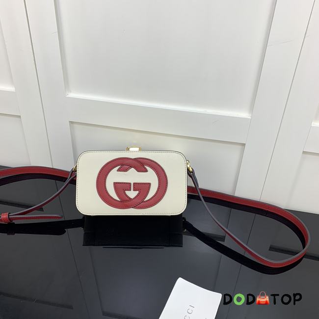 Gucci Interlocking G Mini Bag White 658230 Size 17 cm - 1