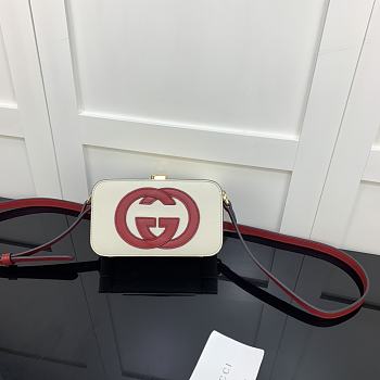 Gucci Interlocking G Mini Bag White 658230 Size 17 cm