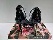 Dolce & Gabbana Keira baroque logo high heels - 4