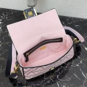 Fendi Baguette Light Pink 8BR600 Size 26 x 13 x 6 cm - 6