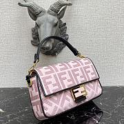 Fendi Baguette Light Pink 8BR600 Size 26 x 13 x 6 cm - 2