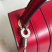 Bvlgari Serpenti Forever Smooth Leather Dark Red 288712 Size 18 cm - 6
