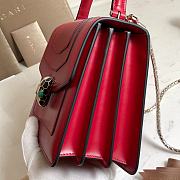Bvlgari Serpenti Forever Smooth Leather Dark Red 288712 Size 18 cm - 4