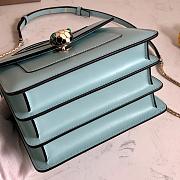 Bvlgari Serpenti Forever Smooth Leather Baby Blue 288712 Size 18 cm - 5