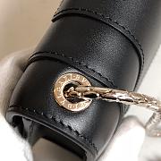 Bvlgari Serpenti Forever Crossbody Bag Black 290107 Size 22 cm - 3