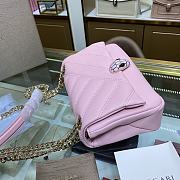 Bvlgari Serpenti Cabochon Shoulder Bag Powder Pink 287993 Size 22.5 cm - 2