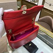Bvlgari Serpenti Cabochon Shoulder Bag Red 287993 Size 22.5 cm - 3