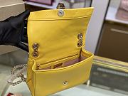 Bvlgari Serpenti Cabochon Shoulder Bag Yellow 287993 Size 22.5 cm - 3
