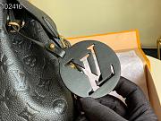 LV Montsouris Backpack Black M45205 Size 27.5 x 33 x 14 cm  - 6