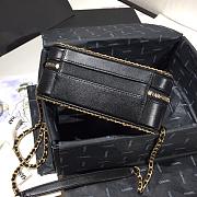 Chanel Small Chain Around CC Filigree Vanity Bag Black AS1785 Size 18 cm - 5