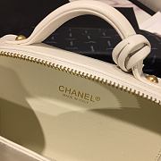 Chanel Small Chain Around CC Filigree Vanity Bag White AS1785 Size 18 cm - 5