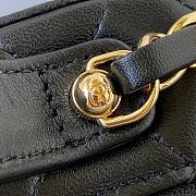 Chanel Vanity Bag Lambskin & Gold-Tone Metal Black AS2900 18 cm - 2