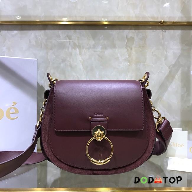 Chloe Large Tess Bag Bordeaux S152 Size 26 x 22 x 8 cm - 1