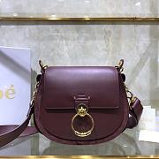 Chloe Large Tess Bag Bordeaux S152 Size 26 x 22 x 8 cm - 1