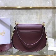 Chloe Large Tess Bag Bordeaux S152 Size 26 x 22 x 8 cm - 5