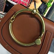Chloe Small Nile Bracelet Bag Brown S301 Size 18.5 x 15 x 6.5 cm - 6