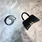 Balenciaga Hourglass XS Top Handle Bag in Black 5928331 Size 19 cm - 1