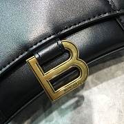 Balenciaga Hourglass XS Top Handle Bag in Black 5928331 Size 19 cm - 5
