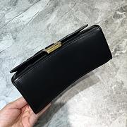 Balenciaga Hourglass XS Top Handle Bag in Black 5928331 Size 19 cm - 4