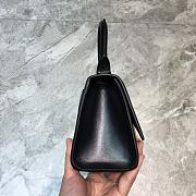 Balenciaga Hourglass XS Top Handle Bag in Black 5928331 Size 19 cm - 3