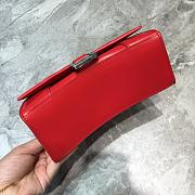 Balenciaga Hourglass XS Top Handle Bag in Red 5928331 Size 19 cm - 3