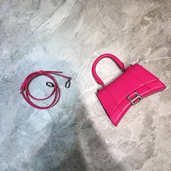 Balenciaga Hourglass XS Top Handle Bag in Pink 5928331 Size 19 cm