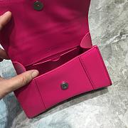 Balenciaga Hourglass XS Top Handle Bag in Pink 5928331 Size 19 cm - 2