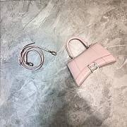 Balenciaga Hourglass XS Top Handle Bag in Light Pink 5928331 Size 19 cm - 1