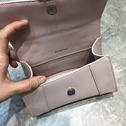 Balenciaga Hourglass XS Top Handle Bag in Light Pink 5928331 Size 19 cm - 4