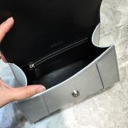 Balenciaga Hourglass Small Top Handle Bag in Silver 5935461 Size 23 cm - 5