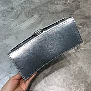 Balenciaga Hourglass Small Top Handle Bag in Silver 5935461 Size 23 cm - 4