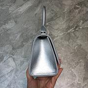 Balenciaga Hourglass XS Top Handle Bag in Silver 5928331 Size 19 cm - 5