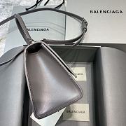 Balenciaga Hourglass Small Top Handle Bag in Gray 5935461 Size 23 cm - 4