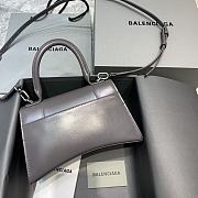 Balenciaga Hourglass Small Top Handle Bag in Gray 5935461 Size 23 cm - 2