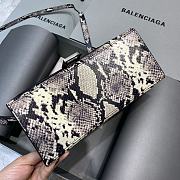 Balenciaga Hourglass Small Top Handle Bag Snake Pattern 5935461 Size 23 cm - 4