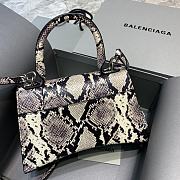 Balenciaga Hourglass Small Top Handle Bag Snake Pattern 5935461 Size 23 cm - 6