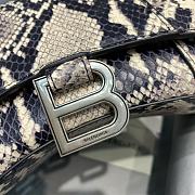 Balenciaga Hourglass XS Top Handle Bag Snake Pattern 5928331 Size 19 cm - 3