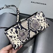 Balenciaga Hourglass XS Top Handle Bag Snake Pattern 5928331 Size 19 cm - 4