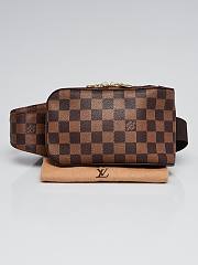Louis Vuitton Damier Ebene Geronimos Bag N51994 Size 19 x 11.5 x 5 cm - 1