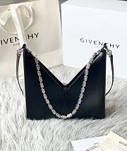 Givenchy Small Cut Out Bag With Chain Black Size 27 x 27 x 6 cm - 2