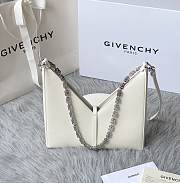 Givenchy Small Cut Out Bag With Chain White Size 27 x 27 x 6 cm - 6